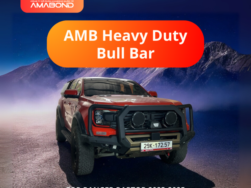AMB Heavy Duty Bull Bar for ranger raptor 2023-2025