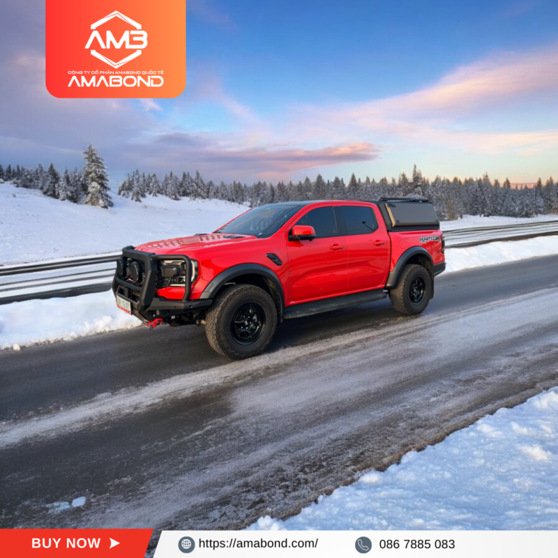 AMB Heavy Duty Bull Bar for ranger raptor 2023-2025 - Hình ảnh 11