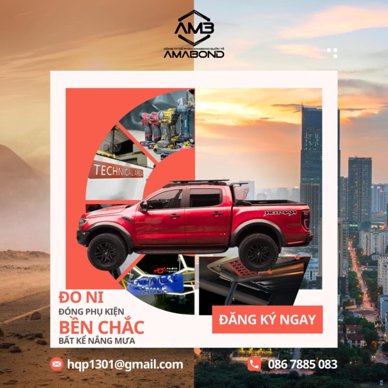 AMB thiết kế, custom cá nhân hoá theo ý tưởng khách hàng - Hình ảnh 3