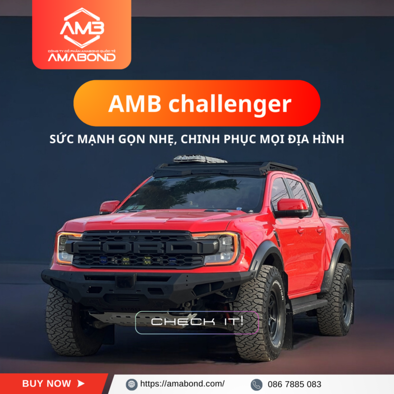 AMB Challenger – DNA Chiến binh, Chinh phục mọi cung đường