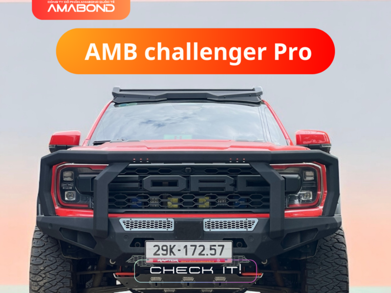 AMB Challenger Pro – Đỉnh cao bảo vệ, chuẩn mực mới cho offroad