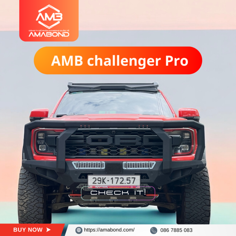 AMB Challenger Pro – Đỉnh cao bảo vệ, chuẩn mực mới cho offroad