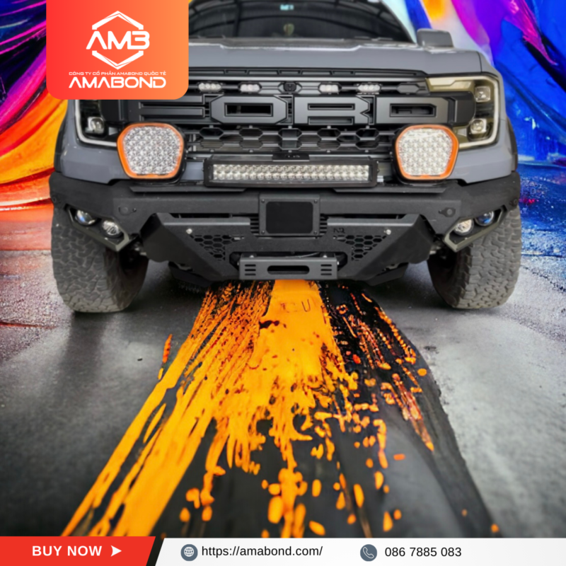 [Comming soon] AMB Supersport Bull bar for Ranger raptor 2023-2025 - Hình ảnh 4