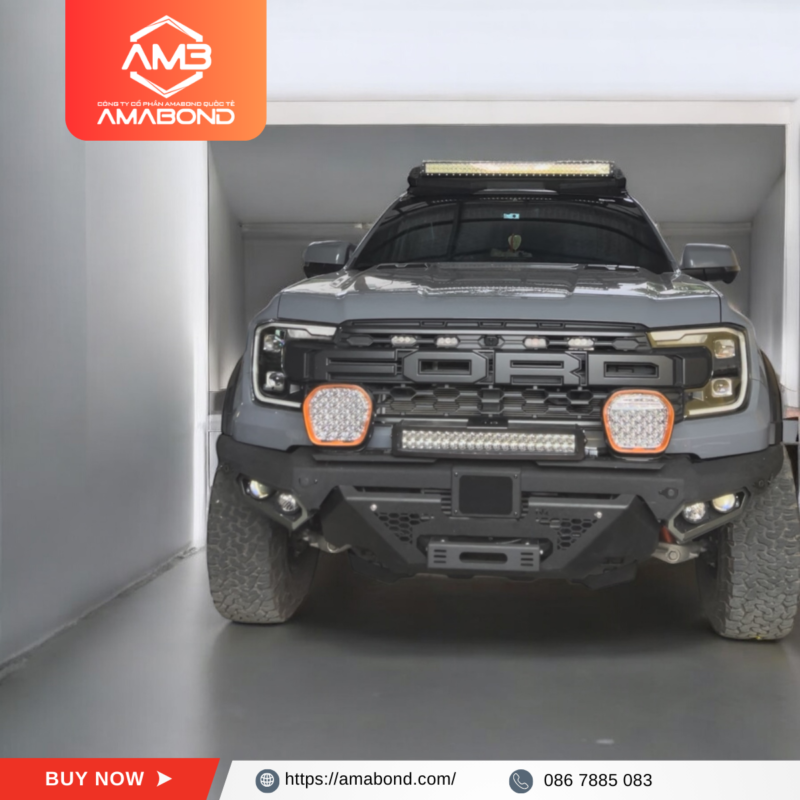 [Comming soon] AMB Supersport Bull bar for Ranger raptor 2023-2025 - Hình ảnh 5